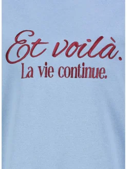 Sweatshirt lichtblauw