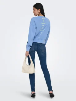 Sweatshirt lichtblauw