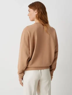Sweatshirt lichtbruin