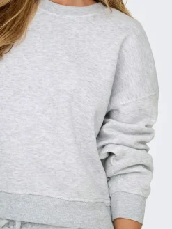 Sweatshirt lichtgrijs