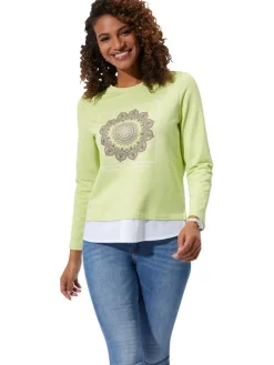 Sweatshirt lichtgroen