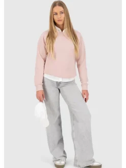 Sweatshirt lichtroze