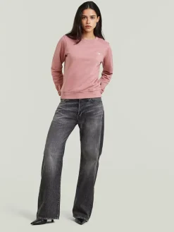 Sweatshirt lichtroze