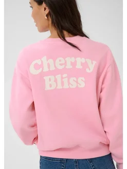Sweatshirt lichtroze