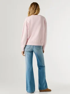 Sweatshirt "Maty" lichtroze