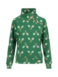 Sweatshirt "Oh So Nett" groen