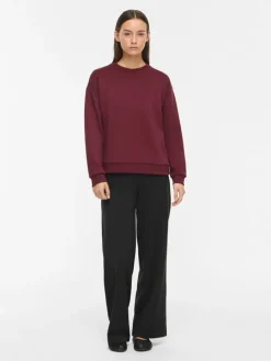 Sweatshirt "Sandy" bordeaux