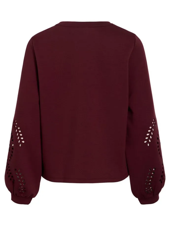 Sweatshirt "Sandy" bordeaux