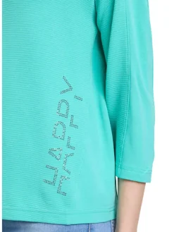 Sweatshirt turquoise