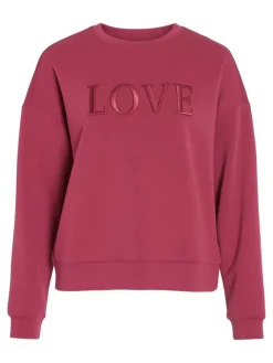 Sweatshirt "Vireflect" bordeaux