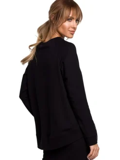 Sweatshirt zwart