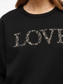 Sweatshirt zwart