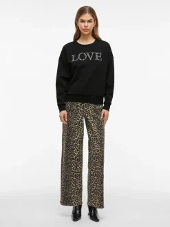 Sweatshirt zwart