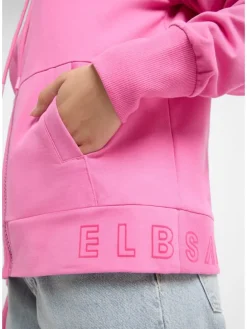Sweatvest "Aina" roze