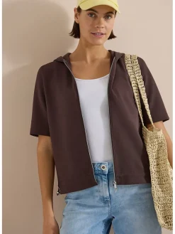 Sweatvest bruin