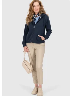 Sweatvest donkerblauw