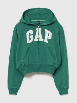 Sweatvest groen