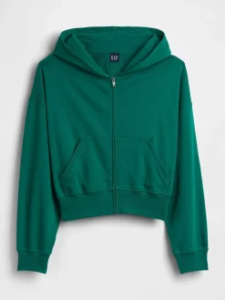 Sweatvest groen