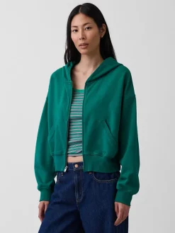Sweatvest groen