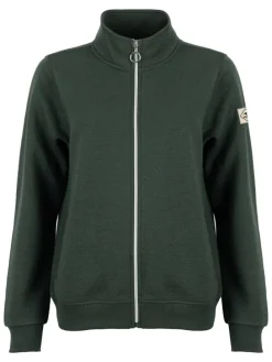 Sweatvest groen