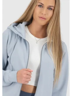 Sweatvest lichtblauw