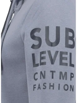 Sweatvest lichtblauw