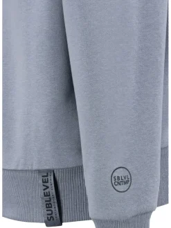 Sweatvest lichtblauw