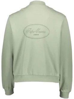Sweatvest lichtgroen