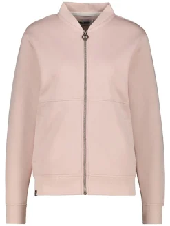 Sweatvest lichtroze
