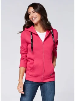 Sweatvest "Nusa" roze