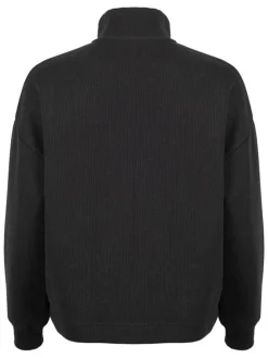 Sweatvest zwart