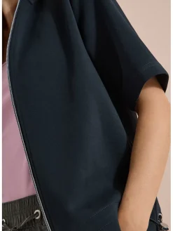 Sweatvest zwart