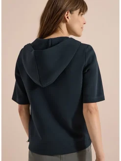 Sweatvest zwart