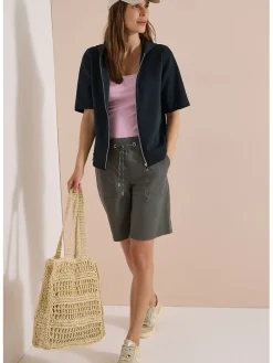 Sweatvest zwart