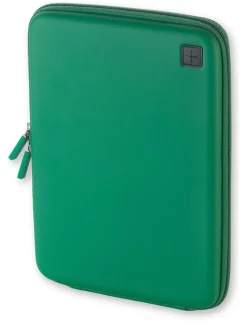 Tablet case groen - (B)22 x (H)30 x (D)5 cm