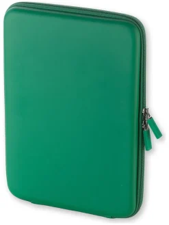 Tablet case groen - (B)22 x (H)30 x (D)5 cm