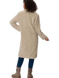 Teddymantel beige