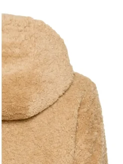 Teddymantel beige