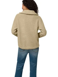 Teddypullover beige