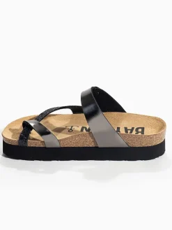 Teenslippers "Andromac" zwart
