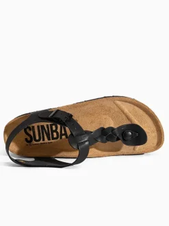 Teenslippers "Arroz" zwart