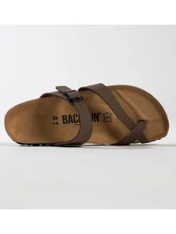 Teenslippers "Barcelone" taupe