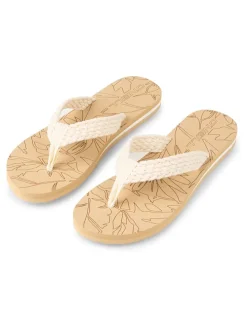 Teenslippers beige