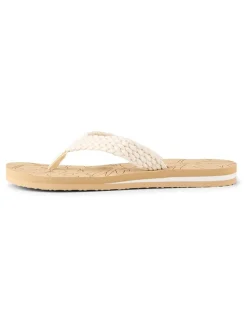 Teenslippers beige
