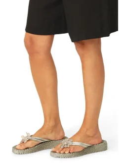 Teenslippers beige