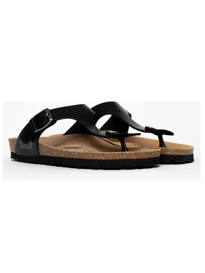Teenslippers "Cantaura" zwart