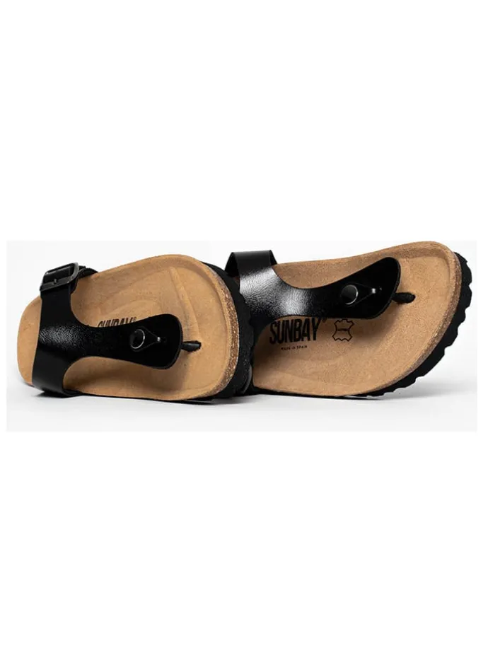 Teenslippers "Cantaura" zwart