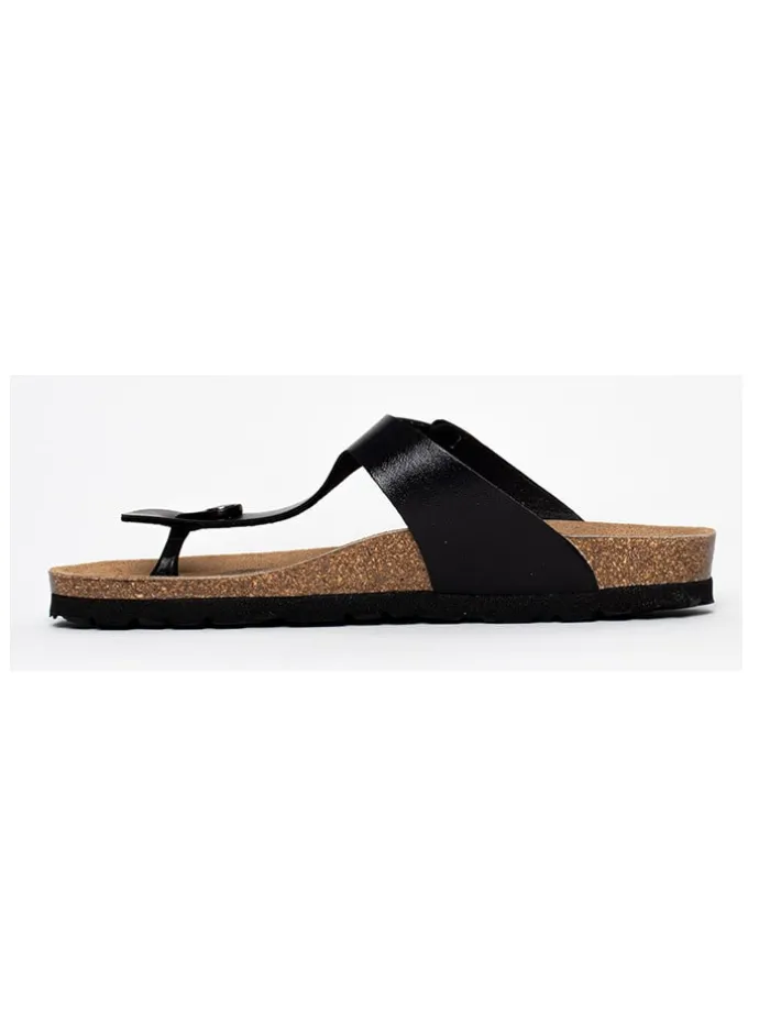 Teenslippers "Cantaura" zwart