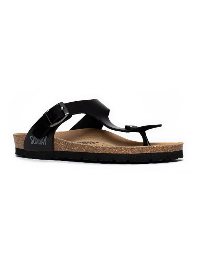 Teenslippers "Cantaura" zwart