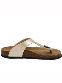 Teenslippers crème